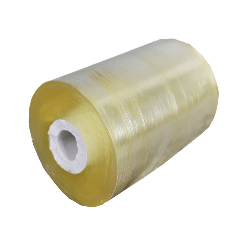 鸿冠 PVC缠绕膜 8cm 黄色（约70卷）25kg