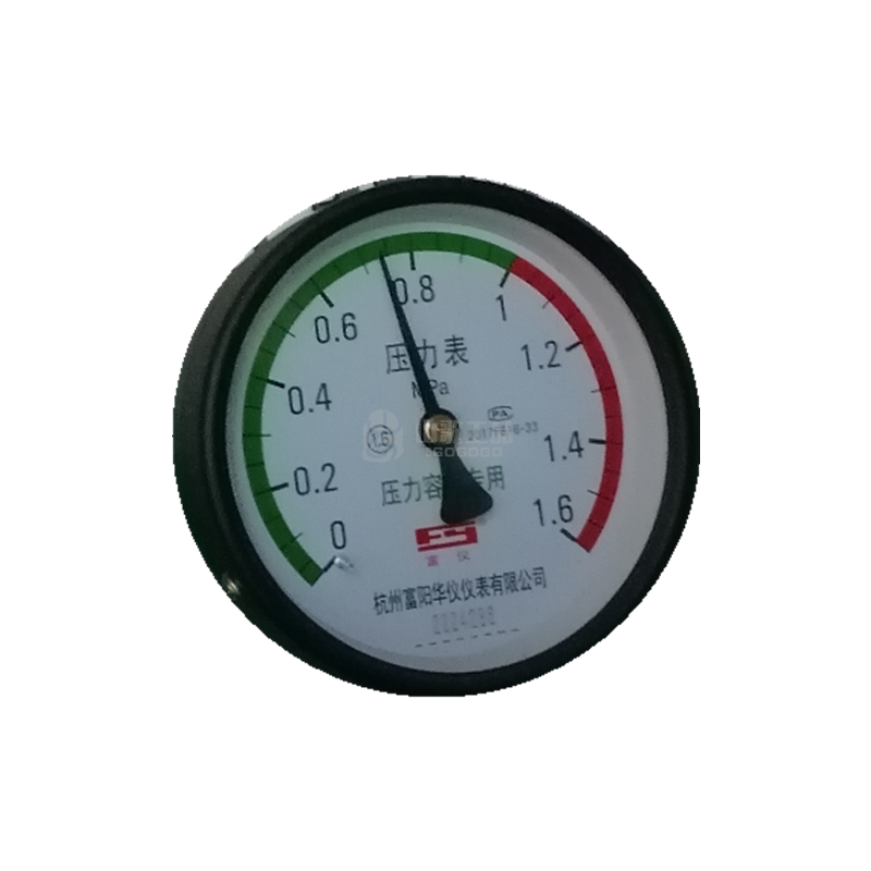 富阳 储气罐专用压力表1.6mpa(M20*1.5) 