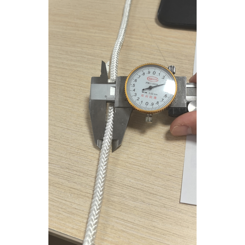山歌 尼龙绳捆绑耐磨白色编织绳 6MM