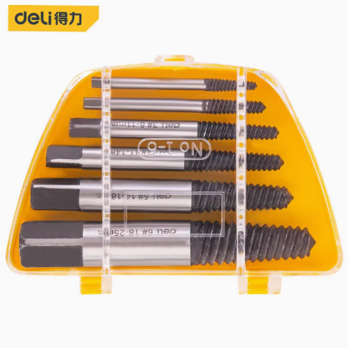 得力工具 DL0026断钉取出器6件套