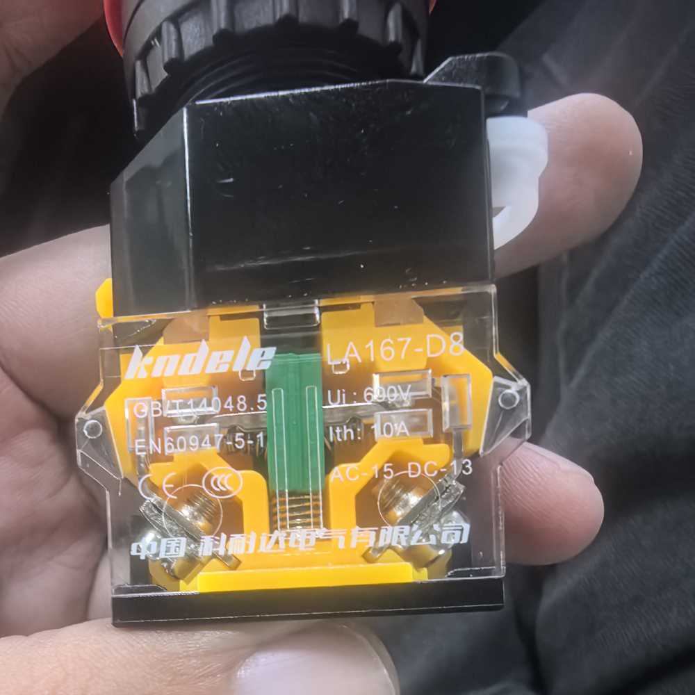 科耐达 急停开关 LA167-D8 10A