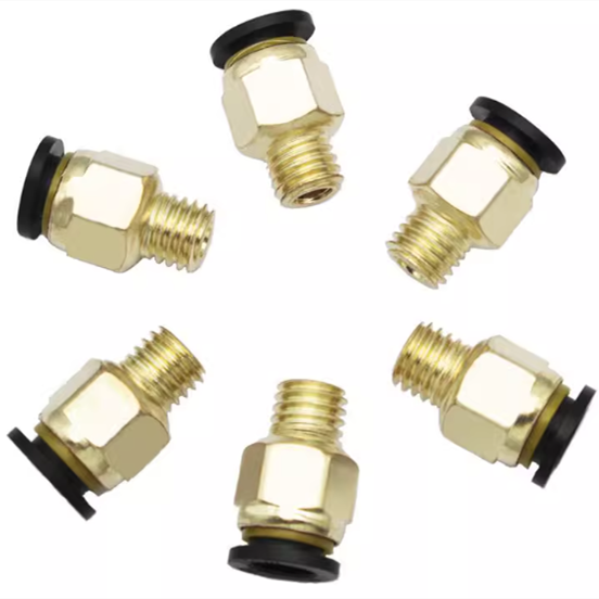 欧克 铁水嘴快速接头 镀铜