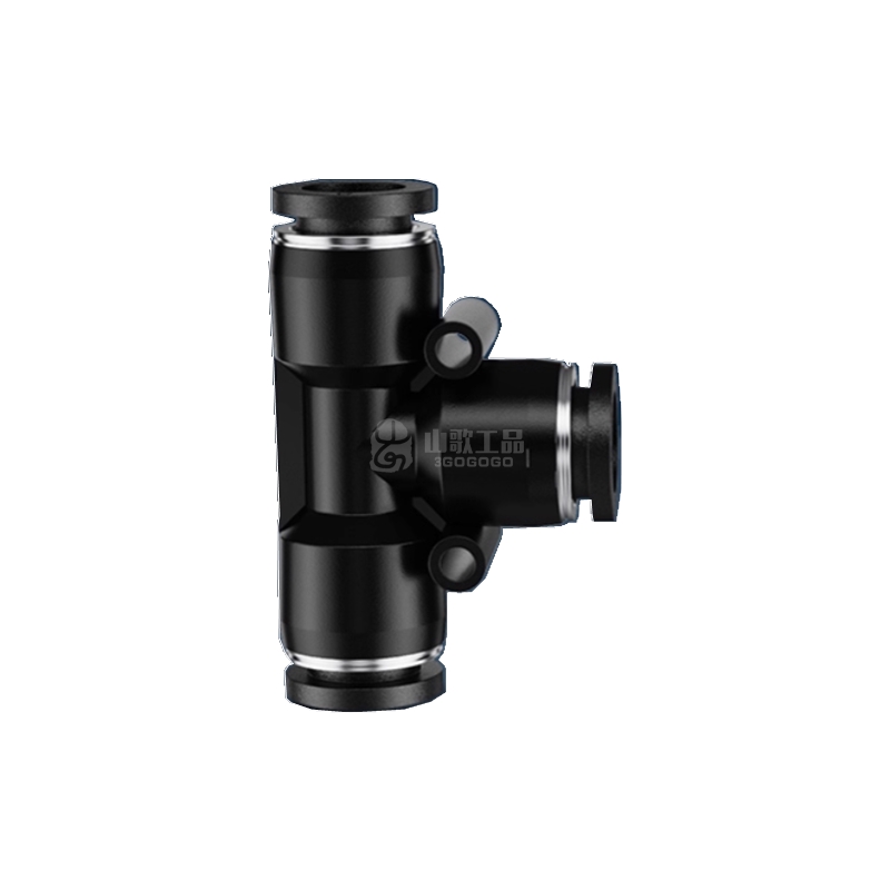 欧克 塑料T型三通气动接头 