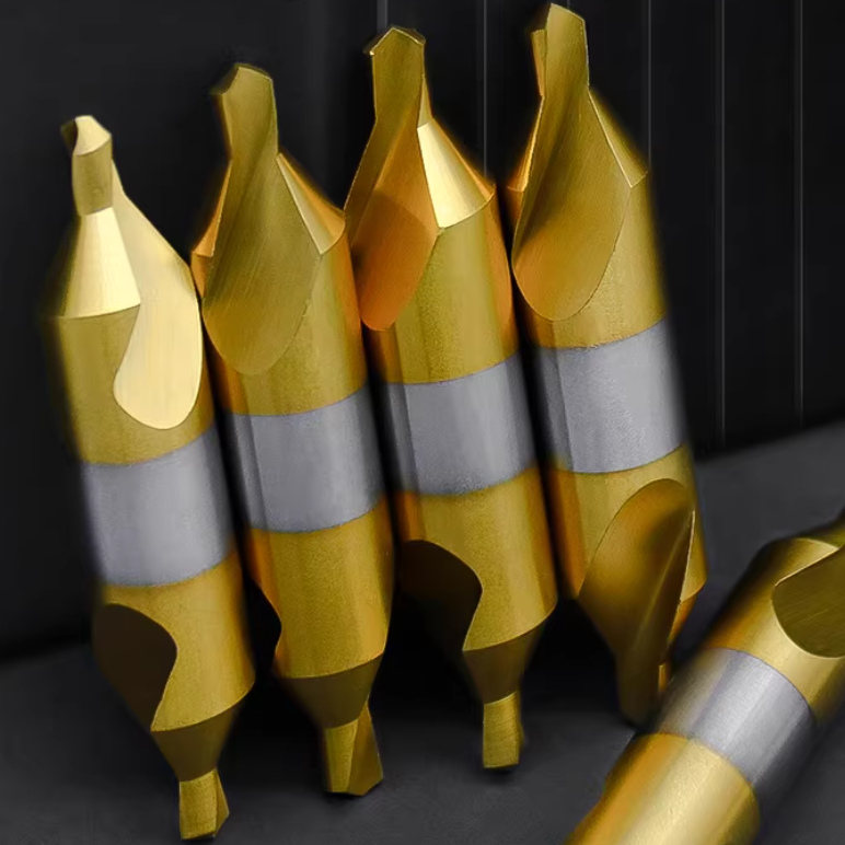 荣发 含钴镀钛中心钻