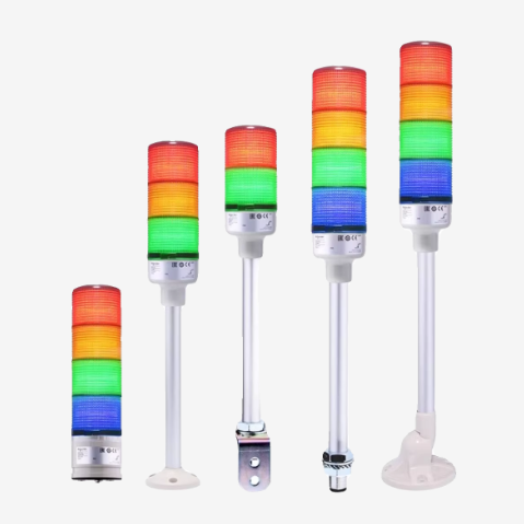 施耐德 三色灯柱信号灯 多层警示灯