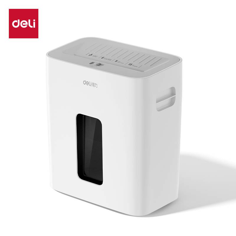 得力文具 GA230 小型碎纸机 白色