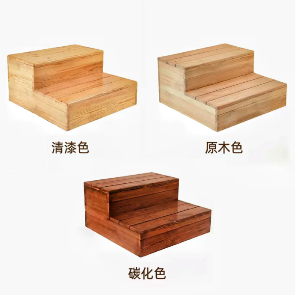 山歌 定制 实木双层楼梯
