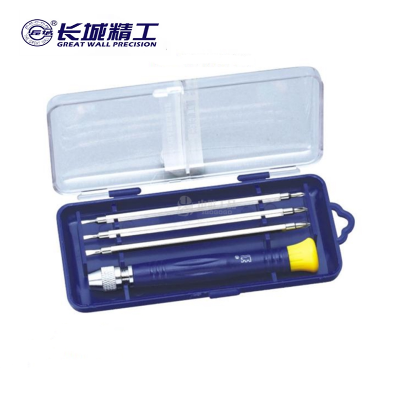 长城精工 3pcsCr-V双头钟表旋具组套